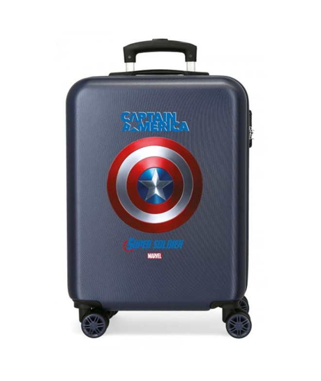 Trolley Marvel Abs 55Cm. Captain America Sky...
