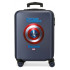 Trolley Marvel Abs 55Cm. Captain America Sky Avengers Azul
