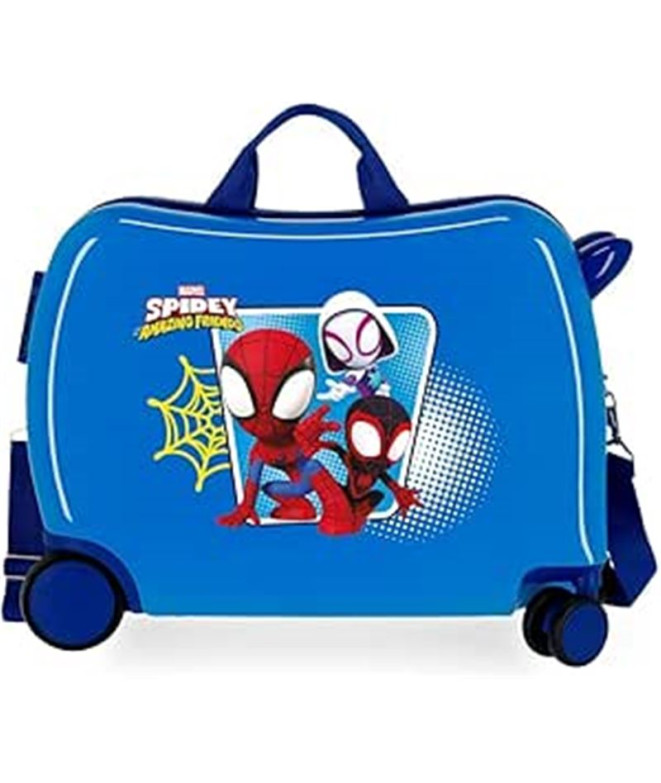 Maleta Marvel Infantil Abs 4 Ruedas (2 Multi.)...