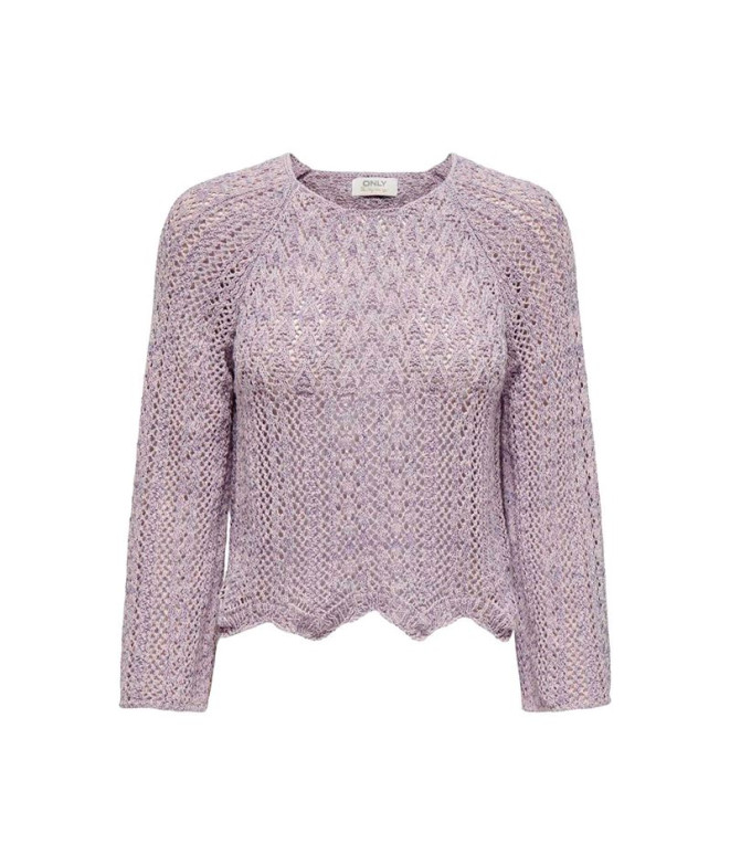 Sudadera Only Onlnola Life Knt Mujer Lavender