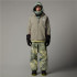 Chaqueta de Snow The North Face Build Up Hombre Clay Gris