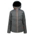 Chaqueta de Montaña Joluvi Ampezzo Mujer Antracita/Coral Neon