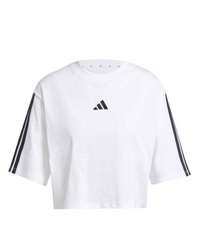 Camiseta adidas Essentials Cotton Loose 3Bandas...