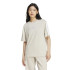 Camiseta adidas 3 Bandas Boyfriend Mujer crema