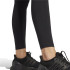 Mallas adidas Linear Cotton Mujer Negro/Blanco