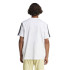 Camiseta adidas 3 Bandas Single Hombre Blanco/Negro