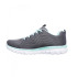 Zapatillas Skechers Graceful-Get Connect Mujer Charcoal Mesh / Green Trim
