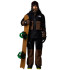Chaqueta de Snow The North Face Dragline Hombre Black/Smokey Brown