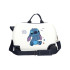 Maleta Infantil Disney Abs Rolling 4W.(2 Multi.) 45Cm. Stitch Exited Blanco