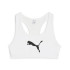 Sujetador deportivo de Fitness Puma 4Keeps Bra Mujer PUMA White/Big black cat