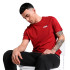 Camiseta Casual Puma Ess+ 2 Col Small Logo Hombre Intense Red