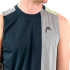 Camiseta de Pádel Head Padel Tank Top Hombre Gris