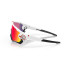 Gafas de Sol de Ciclismo Oakley Jawbreaker Polished Blanco Prizm Road