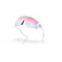Gafas de Sol de Ciclismo Oakley Jawbreaker Polwht W/ Prizm Sapph Snow