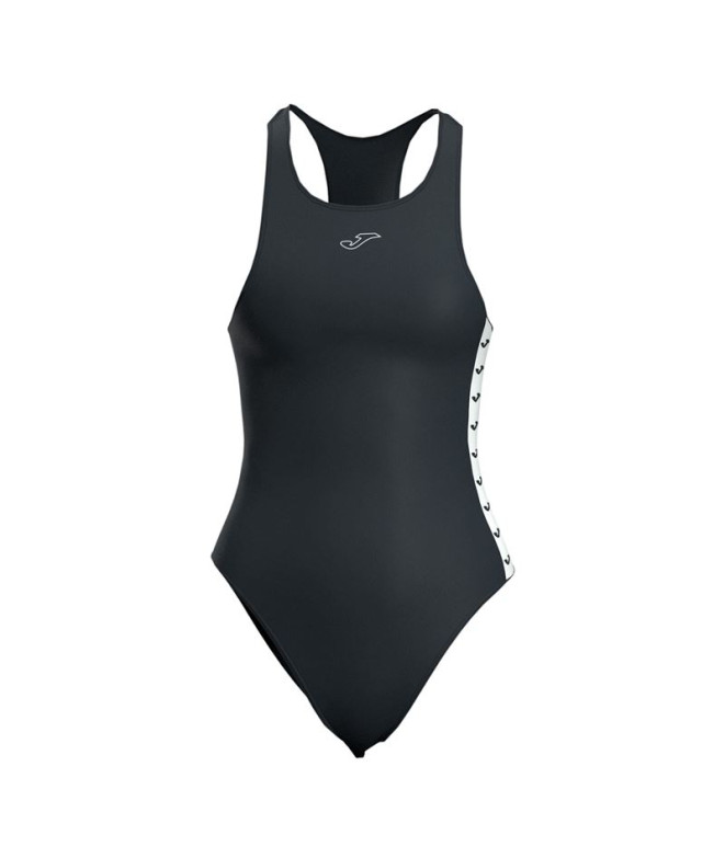 Bañador Joma Splash Negro Blanco Niña