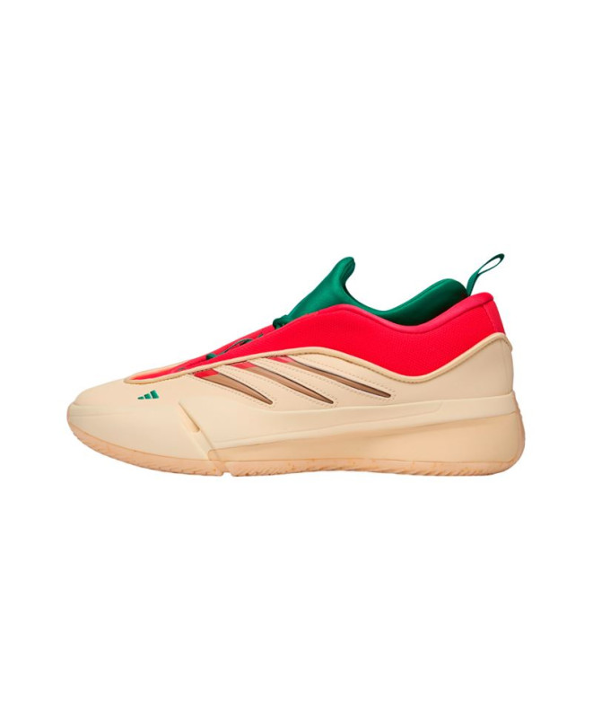 Zapatillas de Baloncesto adidas Dame 9 Blanco/Rojo