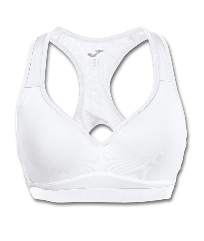 Sujetador Deportivo Joma Brama Blanco