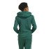 Sudadera adidas Tiberio 3 Bandas Colorblock Hoodie Infantil Verde Oscuro