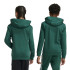 Sudadera adidas Tiberio 3 Bandas Colorblock Hoodie Infantil Verde Oscuro