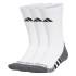 Calcetines de FitnEssentials adidas Prf C Cc Crw 3P Infantil Blanco/Negro