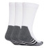 Calcetines de FitnEssentials adidas Prf C Cc Crw 3P Infantil Blanco/Negro