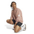 Sudadera adidas Swt French Terry Hombre Rosa/Blanco