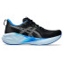 Zapatillas de Running ASICS Novablast 5 Hombre Negro/Blanco