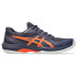 Zapatillas de Tenis ASICS Game Ff Clay/Oc Hombre Indigo Fog/Naranja