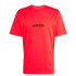 Camiseta adidas Linear Hombre Rojo/Negro