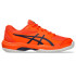 Zapatillas de Tenis ASICS Gel-Game Gs Clay/Oc Infantil Naranja/Indigo Fog