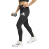 Mallas de Fitness adidas Train Essentials Big Logo Full Length Mujer Negro