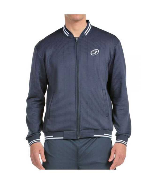Sudadera de Padel Bullpadel Trombe Hombre Azul...