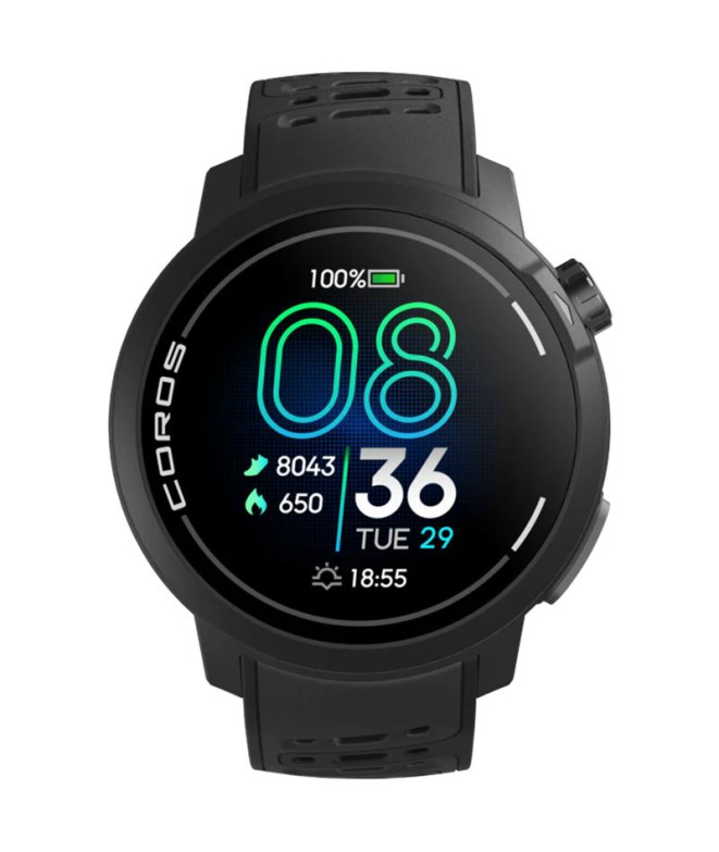 Reloj Coros Gps Pace Pro Negro