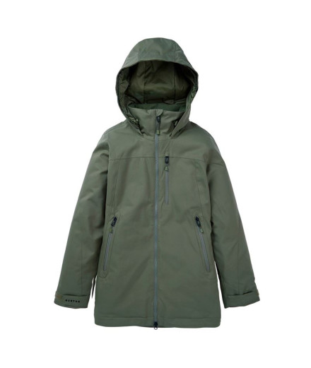 Chaqueta de Esquí Y Snow Burton Lelah Forest Moss Mujer