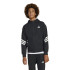 Sudadera adidas Future Icons 3Bandas Fz Hd Infantil Negro/Blanco