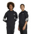 Sudadera adidas Future Icons 3Bandas Fz Hd Infantil Negro/Blanco