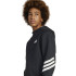 Sudadera adidas Future Icons 3Bandas Fz Hd Infantil Negro/Blanco