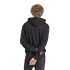 Sudadera adidas Lin French Terry Hd Hombre Negro/Blanco