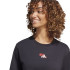 Camiseta adidas Mini Mujer Negro