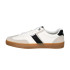 Zapatillas Mustang 2025 V Attitude Hombre Murri Blanco / Negro