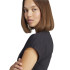Camiseta adidas Lin Sj Mujer Negro/Blanco
