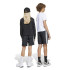 Pantalones adidas 3 Bandas Wv Sh Infantil Negro/Blanco