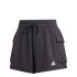 Pantalones adidas Sl French Terry Sho Mujer Negro/Blanco