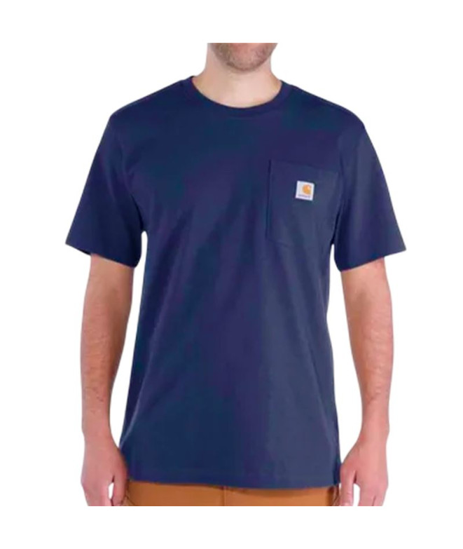 Camiseta Carhartt K87 Pocket S/S T-Shirt Hombre...