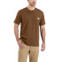 Camiseta Carhartt K87 Pocket S/S T-Shirt Hombre Oiled Walnut Heather