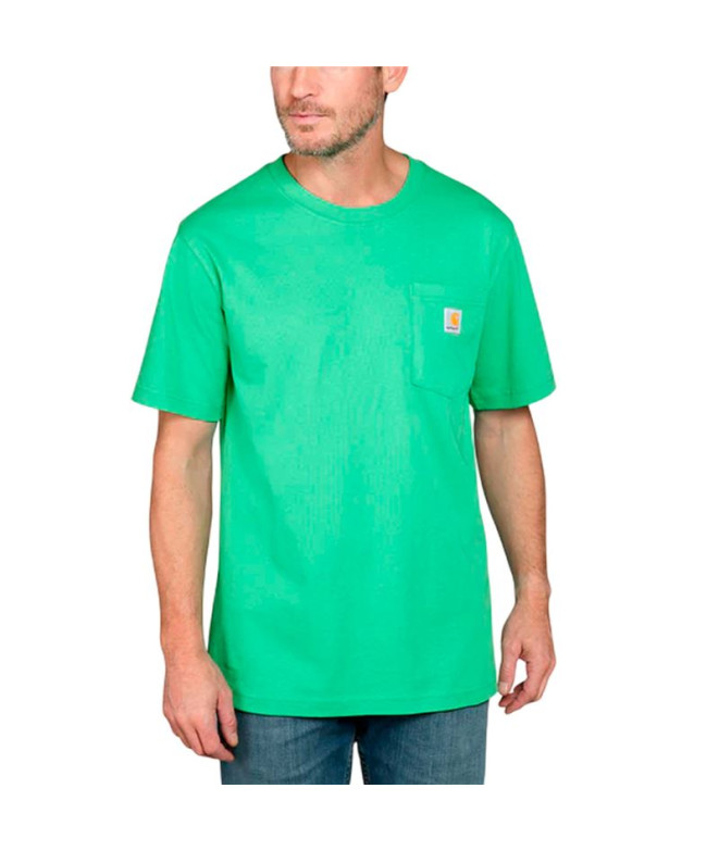 Camiseta Carhartt K87 Pocket S/S T-Shirt Hombre...