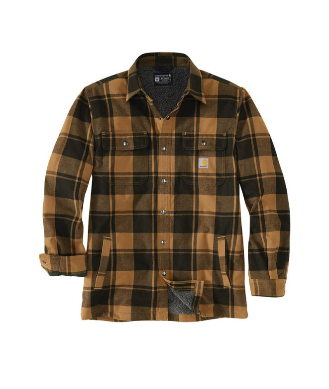 Chaqueta Carhartt Flannel Sherpa-Lined Shirt...