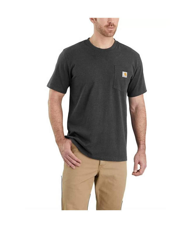 Camiseta Carhartt K87 Pocket S/S T-Shirt Hombre...