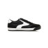 Zapatillas Mustang 2025 V Attitude Mujer Murri Negro Bulle Blanco