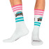 Calcetines Jimmy Lion Athletic Delorean Blanco Hombre